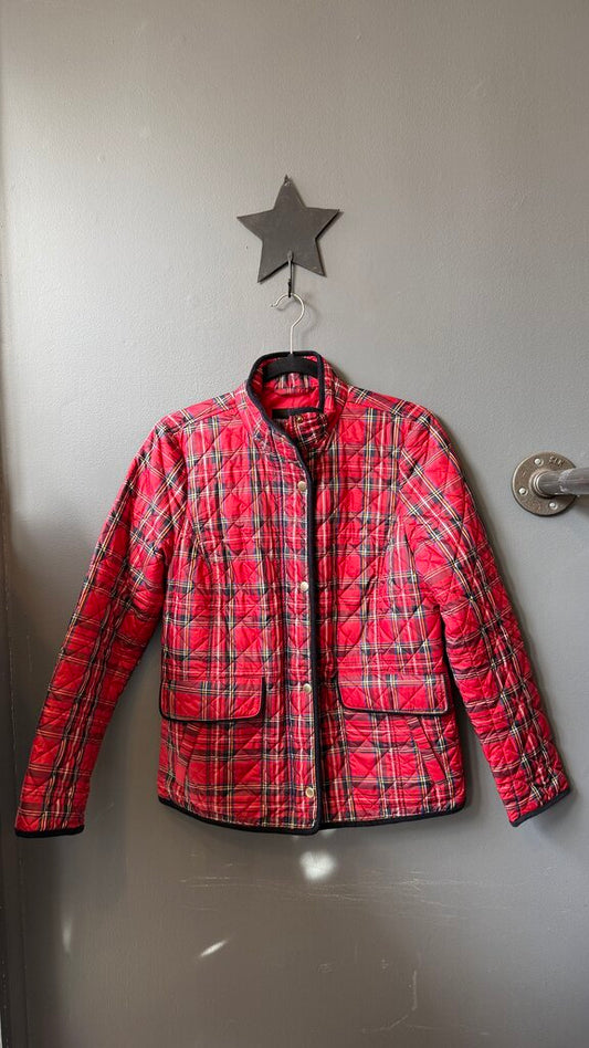 Tartan Puffer Coat
