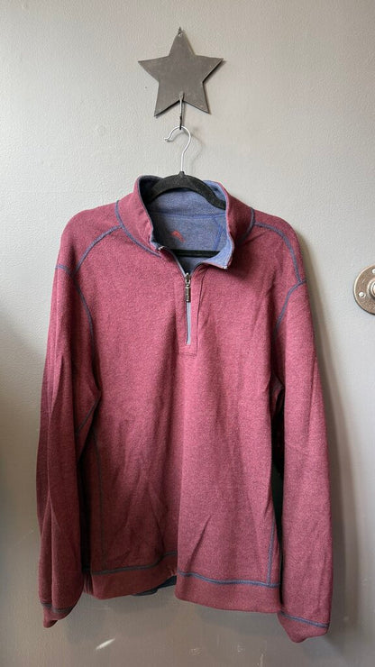 Reversible 1/4 Zip Sweatshirt