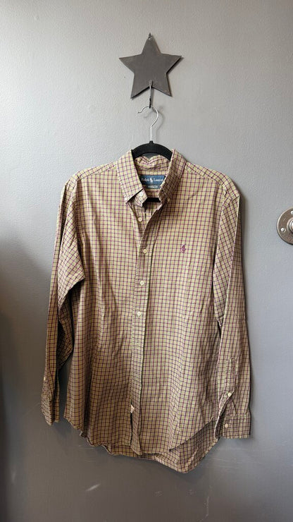 Plaid Button Down Shirt