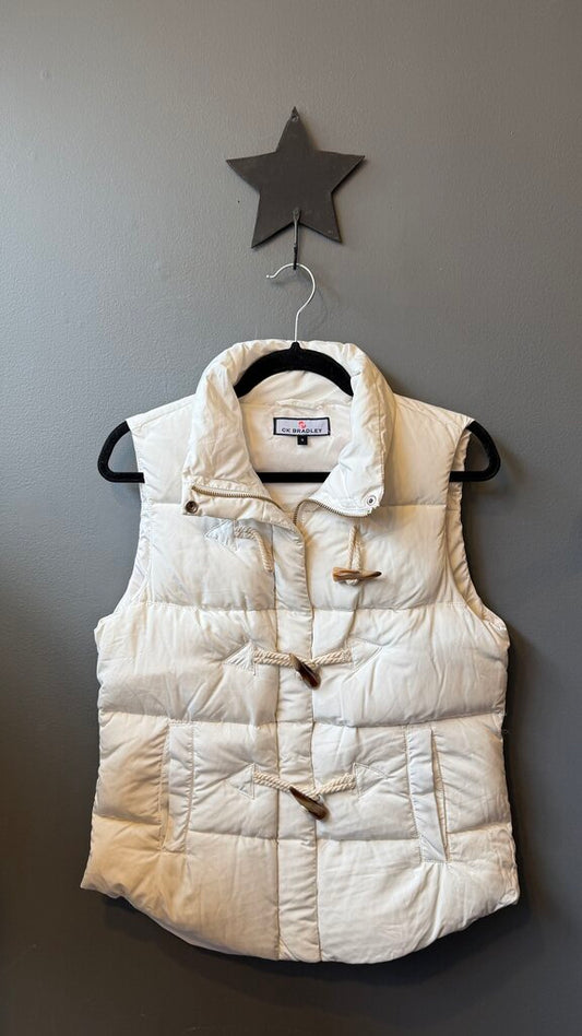 Down Duffle Toggle Puffer Vest