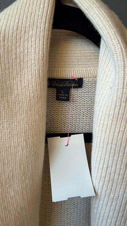 Lambswool Argyle Duster Cardigan Sweater