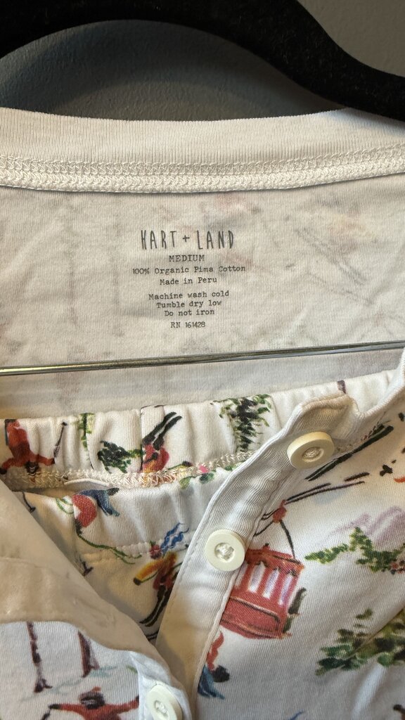 Pima Cotton Ski PJ Set