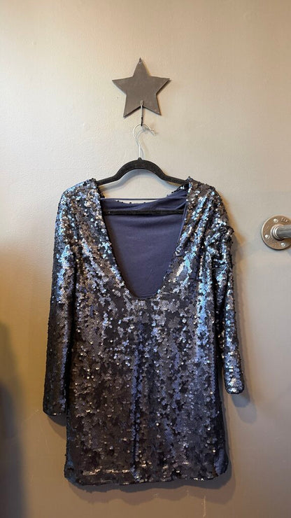 Sequin Longsleeve Dress