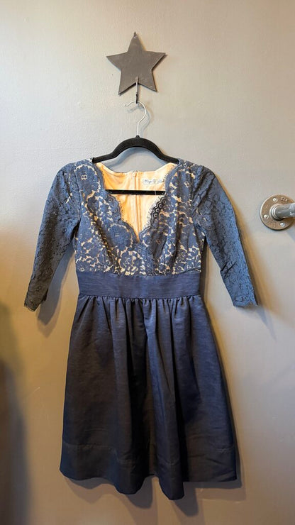 Lace Fit Flare Dress