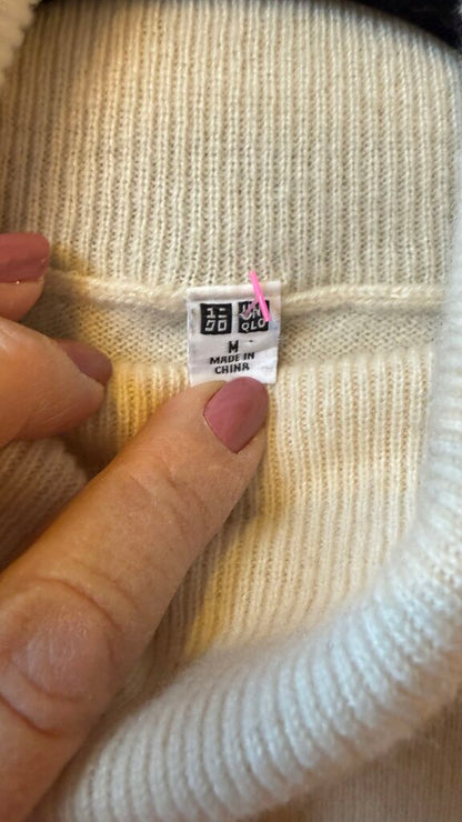 Cashmere Turtleneck Tunic Length Sweater