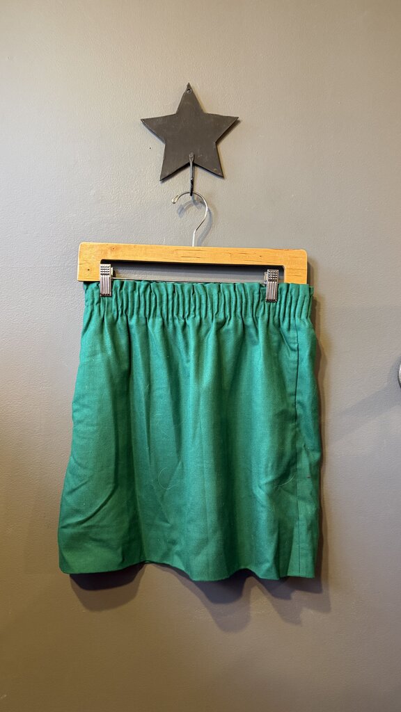 Paper Bag Waist Pull On Skirt