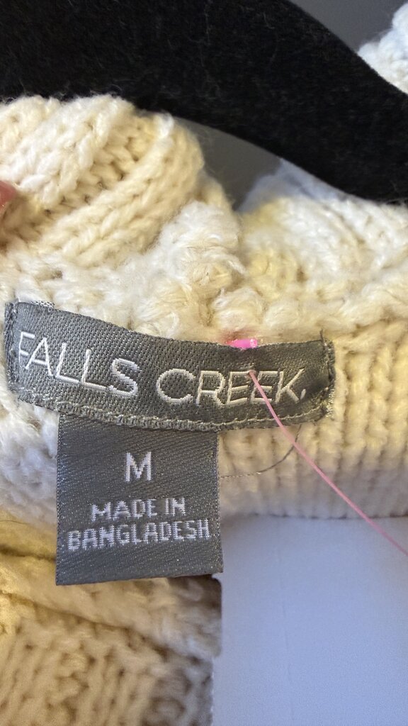 Cableknit Turtleneck Sweater