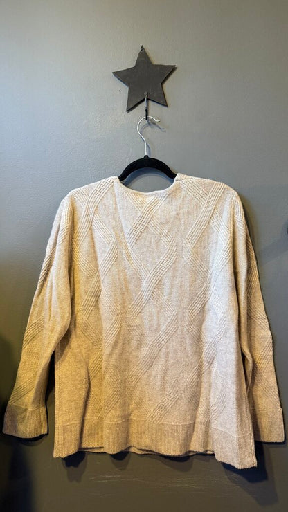 Vneck Cashmere Thick Sweater