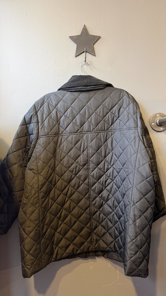 Boxy Quilted Signature Puffer
