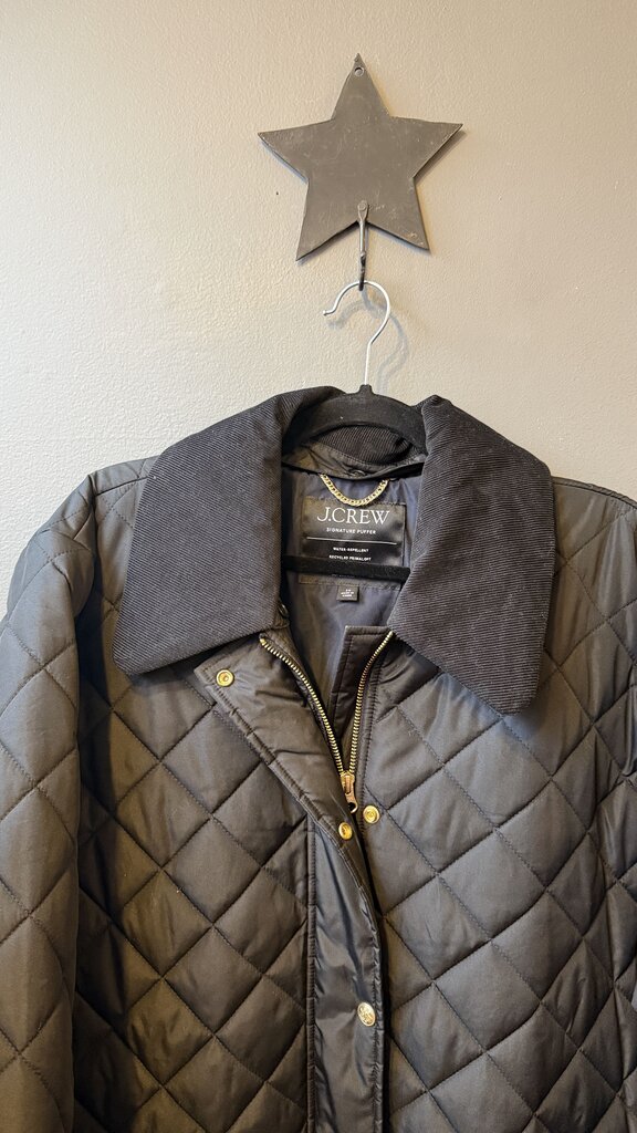 Boxy Quilted Signature Puffer