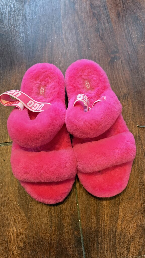Shearling Pink Slippers