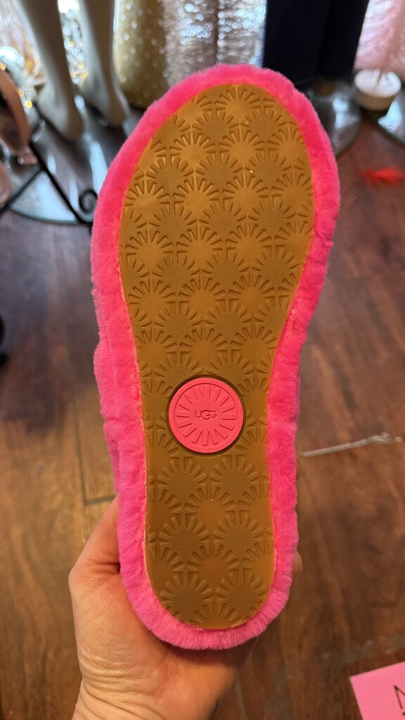 Shearling Pink Slippers