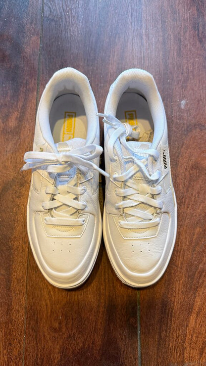 Platform Leather Sneakers