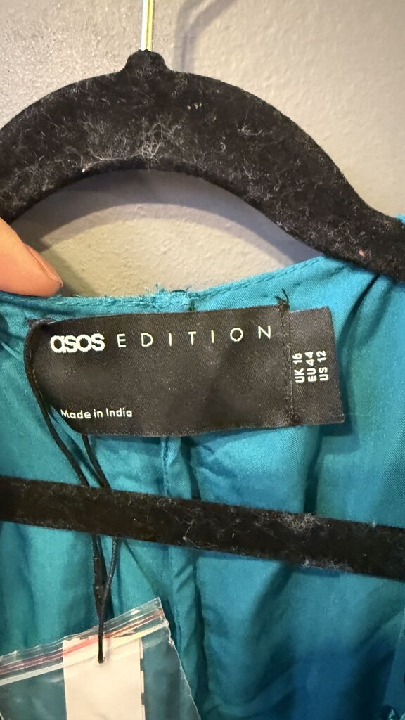 Sequin Wrap Mini Dress