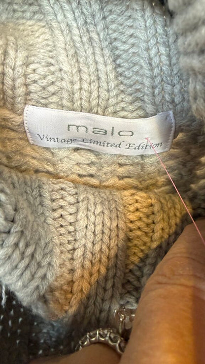 Pom Pom Cashmere Turtleneck Sweater