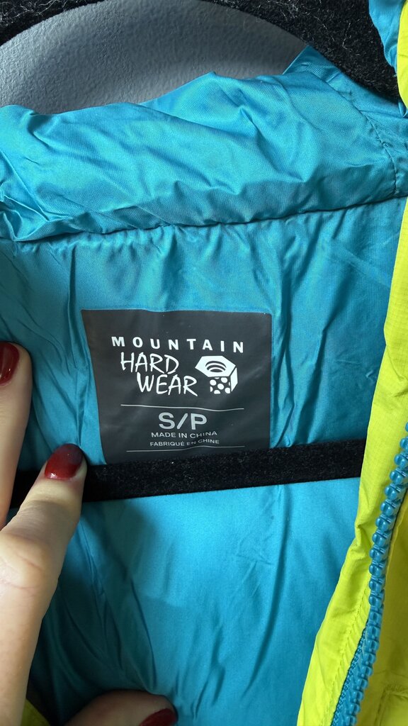 Down Neon Ski Jacket