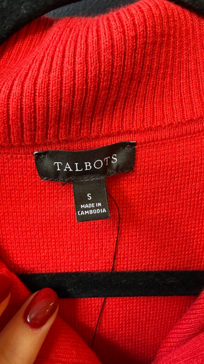 Zip Up Collared Cardigan Sweater