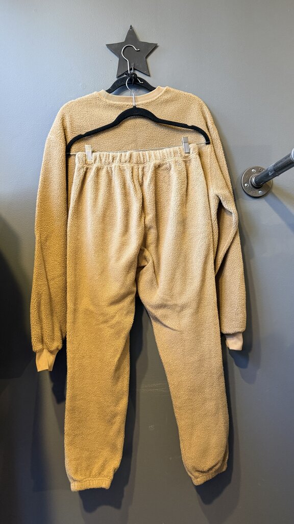 Sherpa Pants + Sweatshirt Set