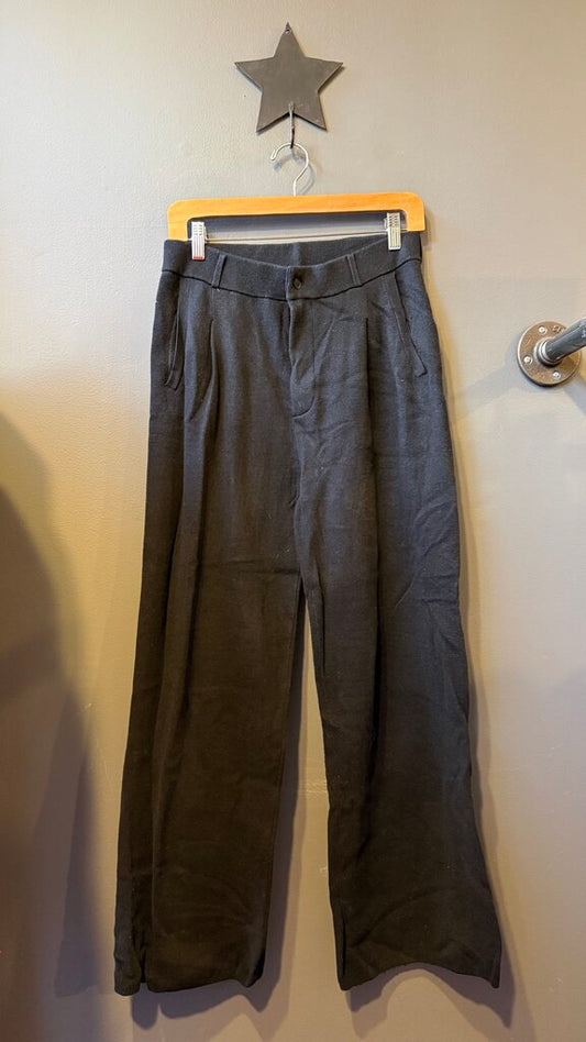 Wide Leg Sweater Trousers