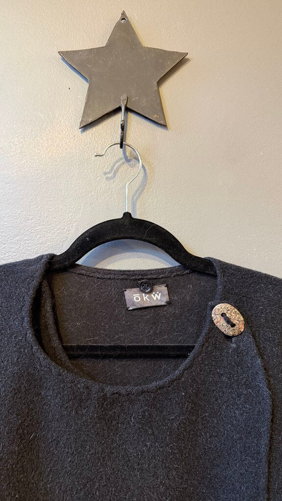 Oversized Wool Wrap Coat