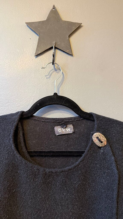 Oversized Wool Wrap Coat