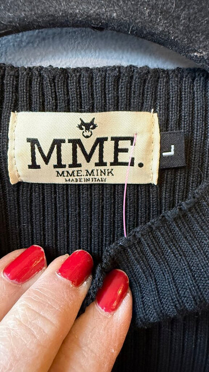 Ribbed Ruffle Hem Dress