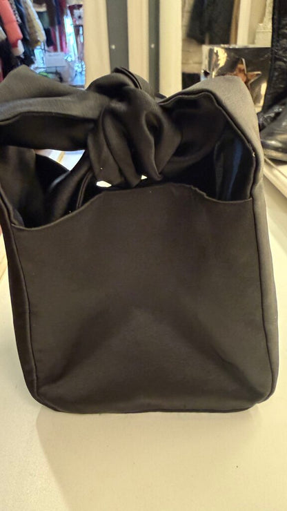 Satin Self Tie Bag