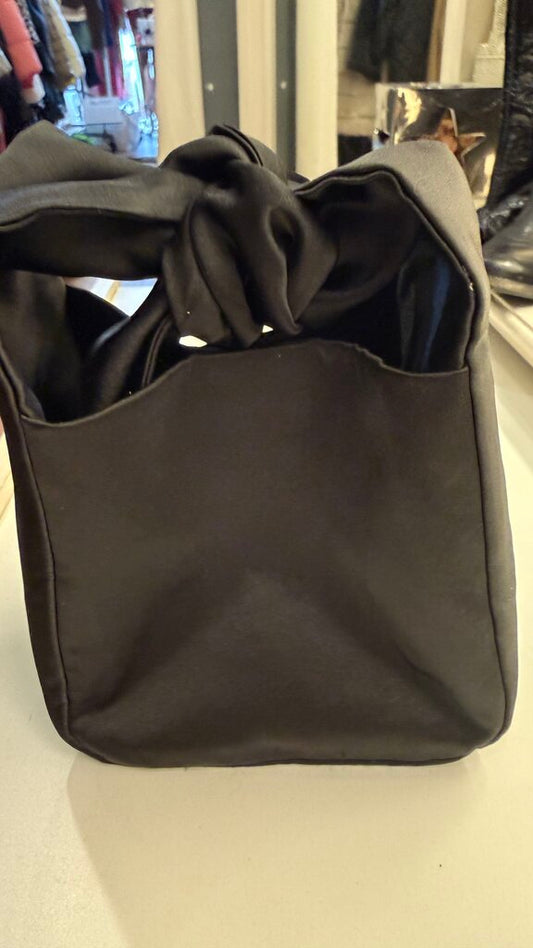 Satin Self Tie Bag