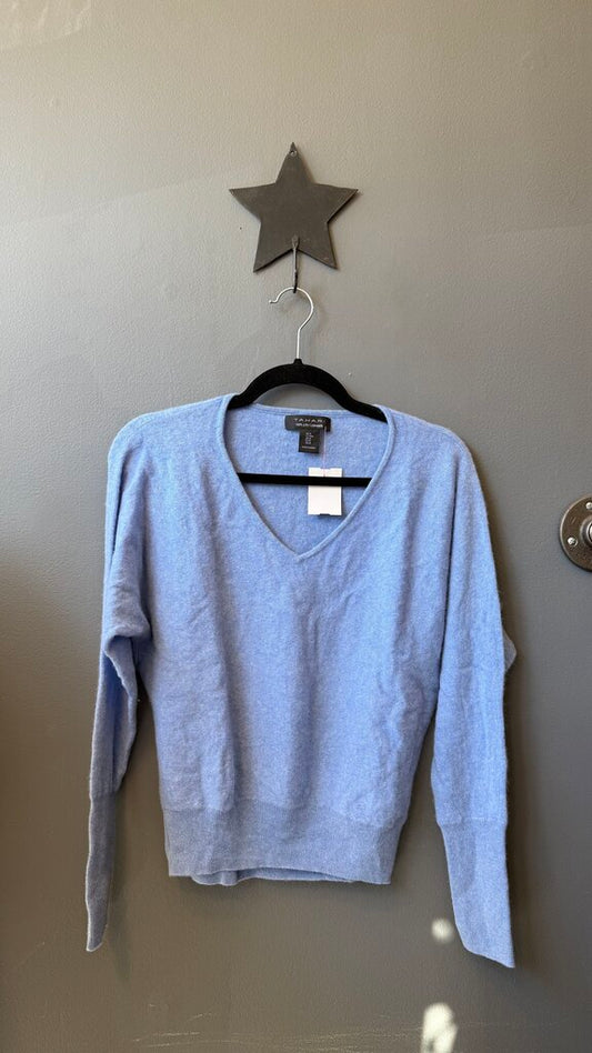 Dolman V neck Cashmere Sweater