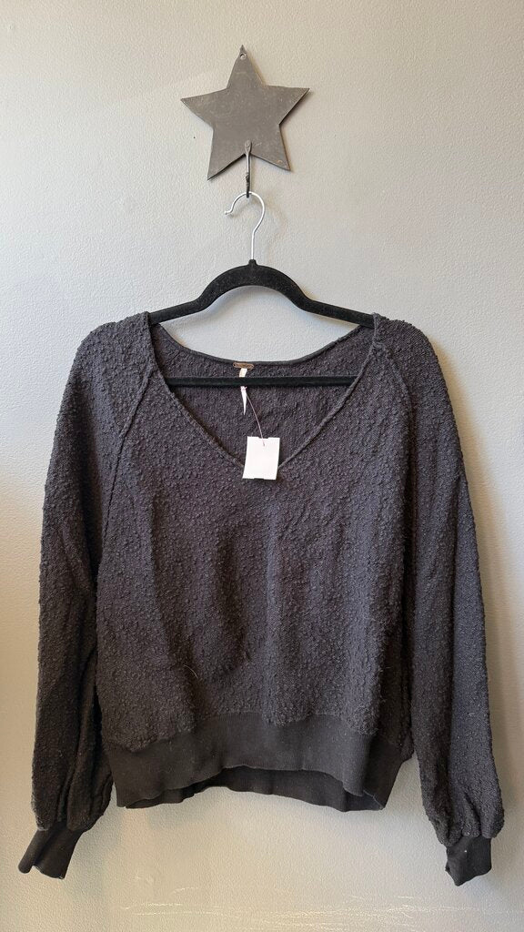 Nubby Vneck Sweater