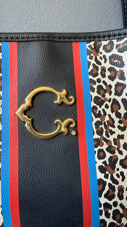 Leopard Open Top Tote Bag