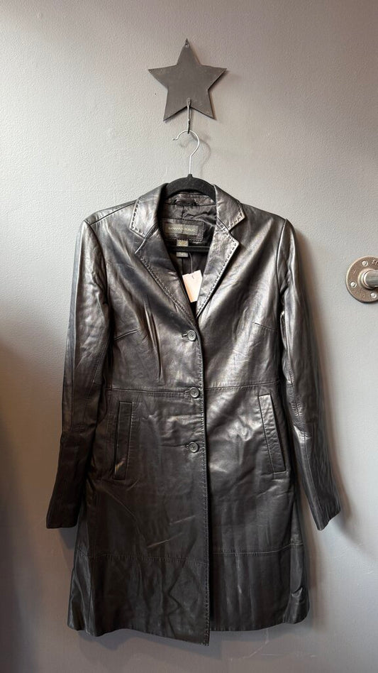 Vintage Leather Coat