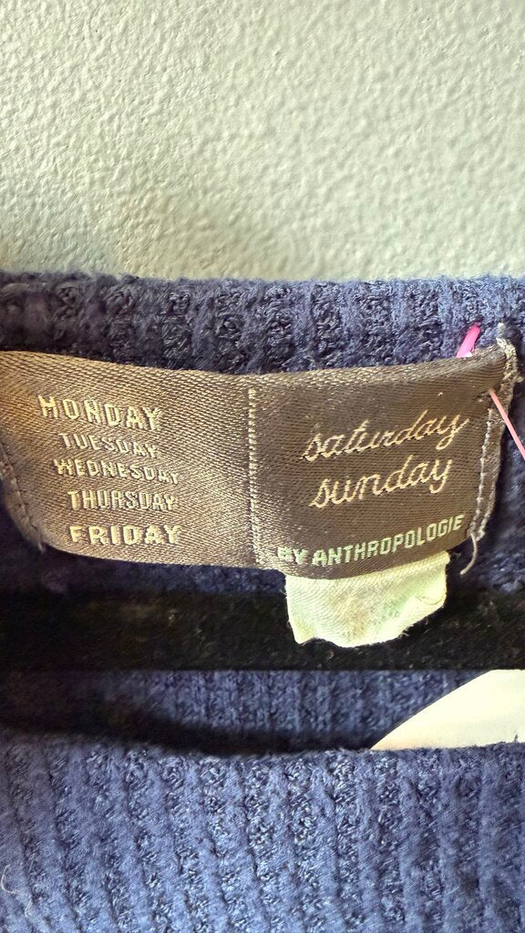 Waffle Crop Longsleeve Tee