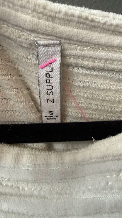 Velvet Burnout Stripe Dolman Top