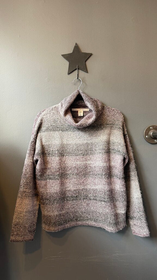 Ombre Turtleneck Sweater