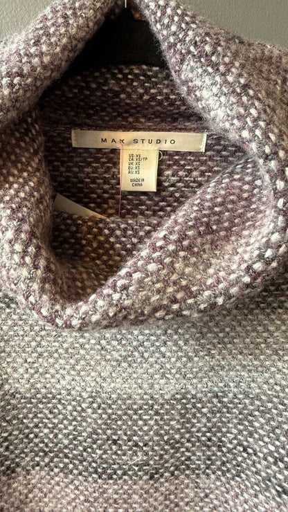 Ombre Turtleneck Sweater