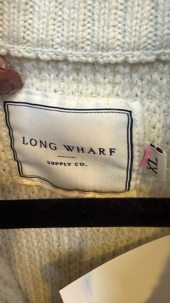 Recycled Poly Waffle 1/4 Zip Sweater