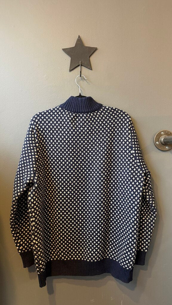 Recycled Poly Birdseye 1/4 Zip Sweater