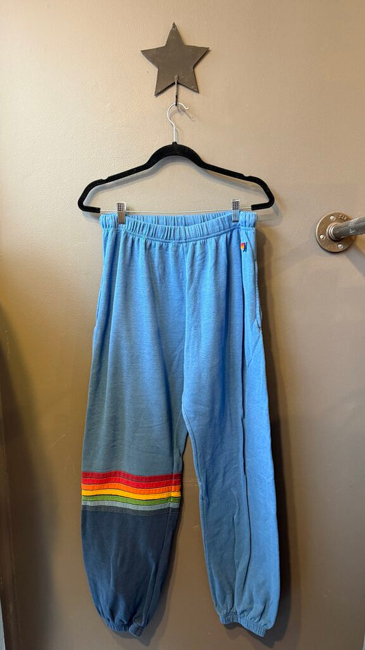 Rainbow Leg Jogger Sweatpants