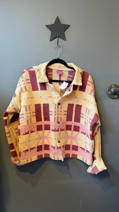 Upcycled Knit Sweater Jacket