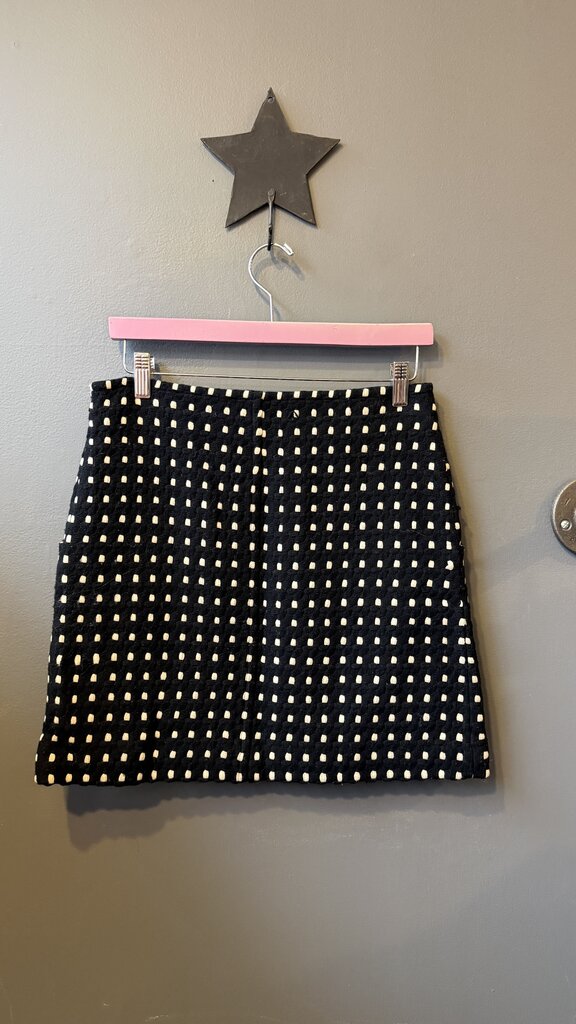 Wool Woven Mini Skirt