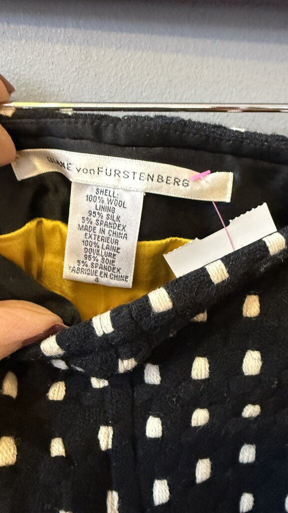 Wool Woven Mini Skirt