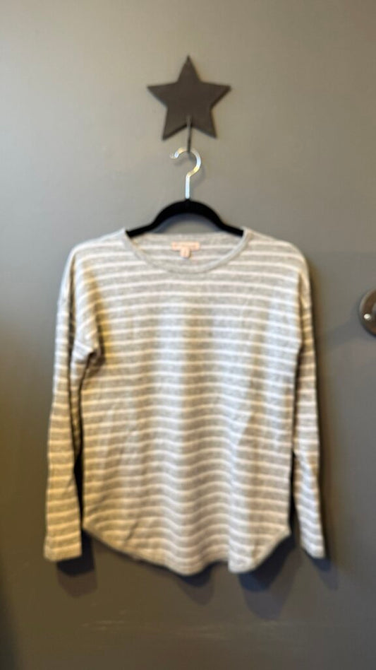 Stripe Cashmere Sweater