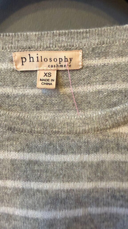 Stripe Cashmere Sweater