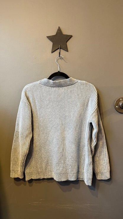 Chenille Vneck Sweater