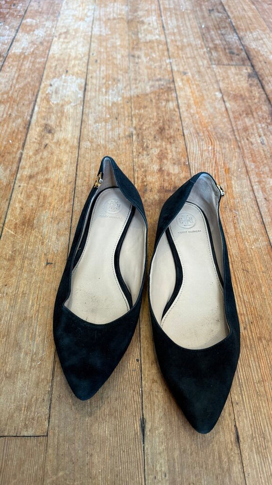 Suede Pointed Flats