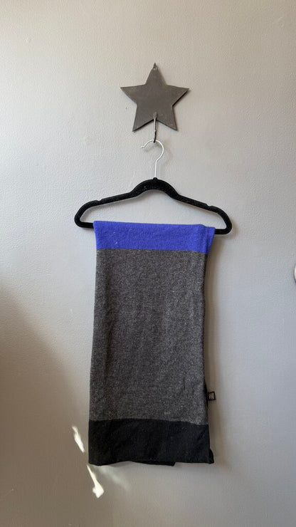 Wool Cashmere Colorblock Scarf