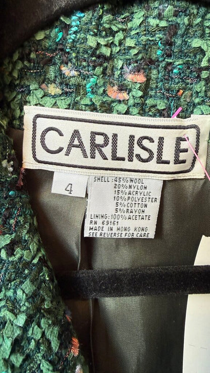 Eyelash Tweed Vintage Jacket