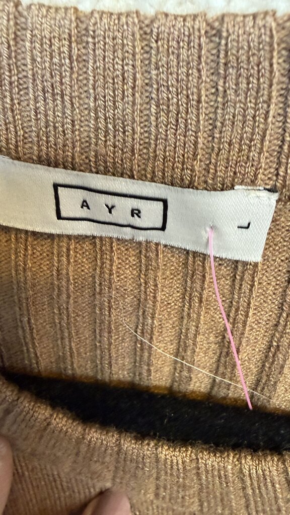 Ribbed Merino Blend Midi Sweater Dress