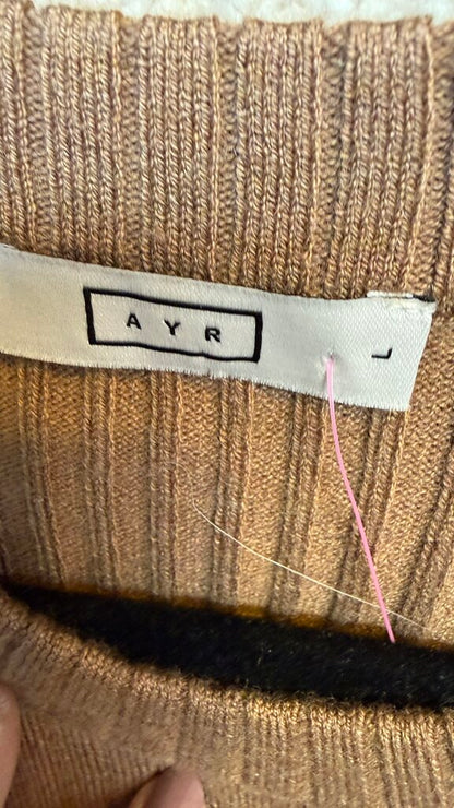 Ribbed Merino Blend Midi Sweater Dress